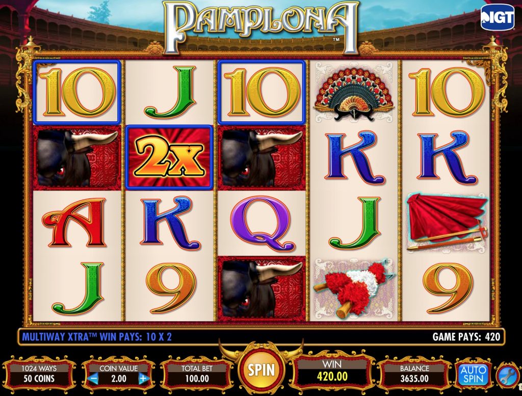 Pamplona Slot Machine Review