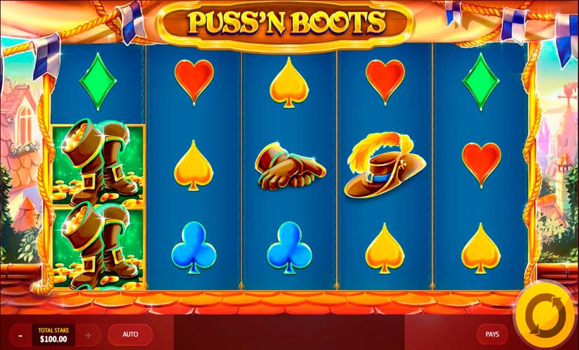 Puss’N Boots Slot Machine Online