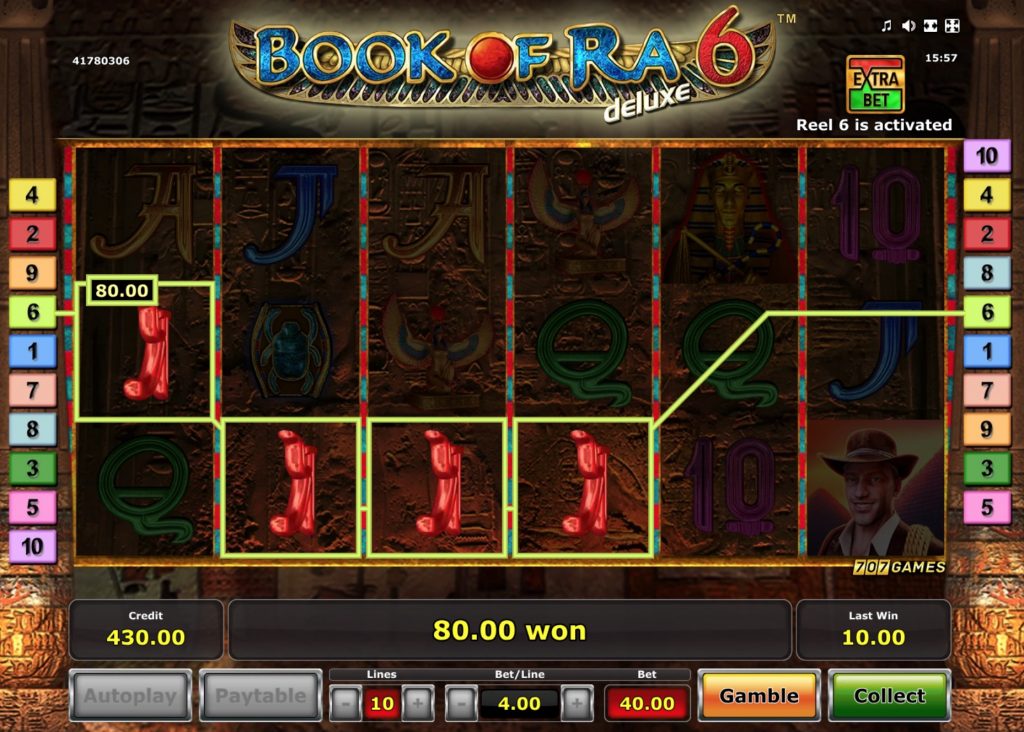 Book Of Ra 6 Slot Machine Online