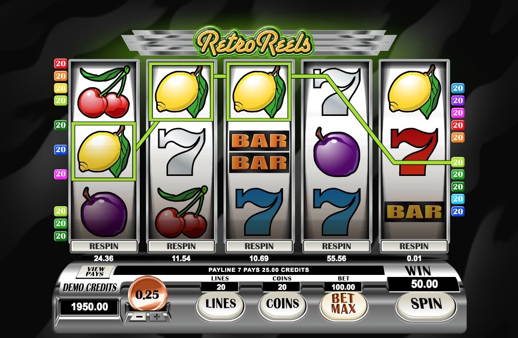 Retro Reels Slot Game Online