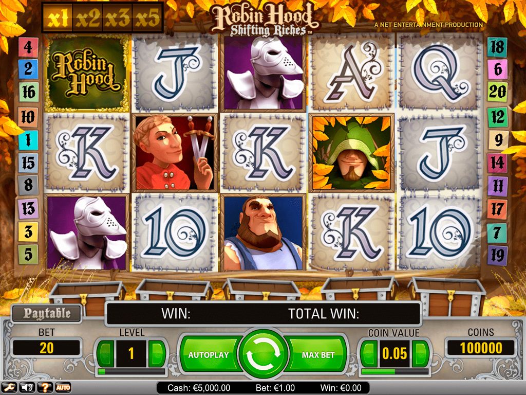 Robin Hood Shifting Riches Slot Review