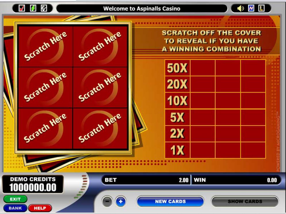 Scratch Game Online