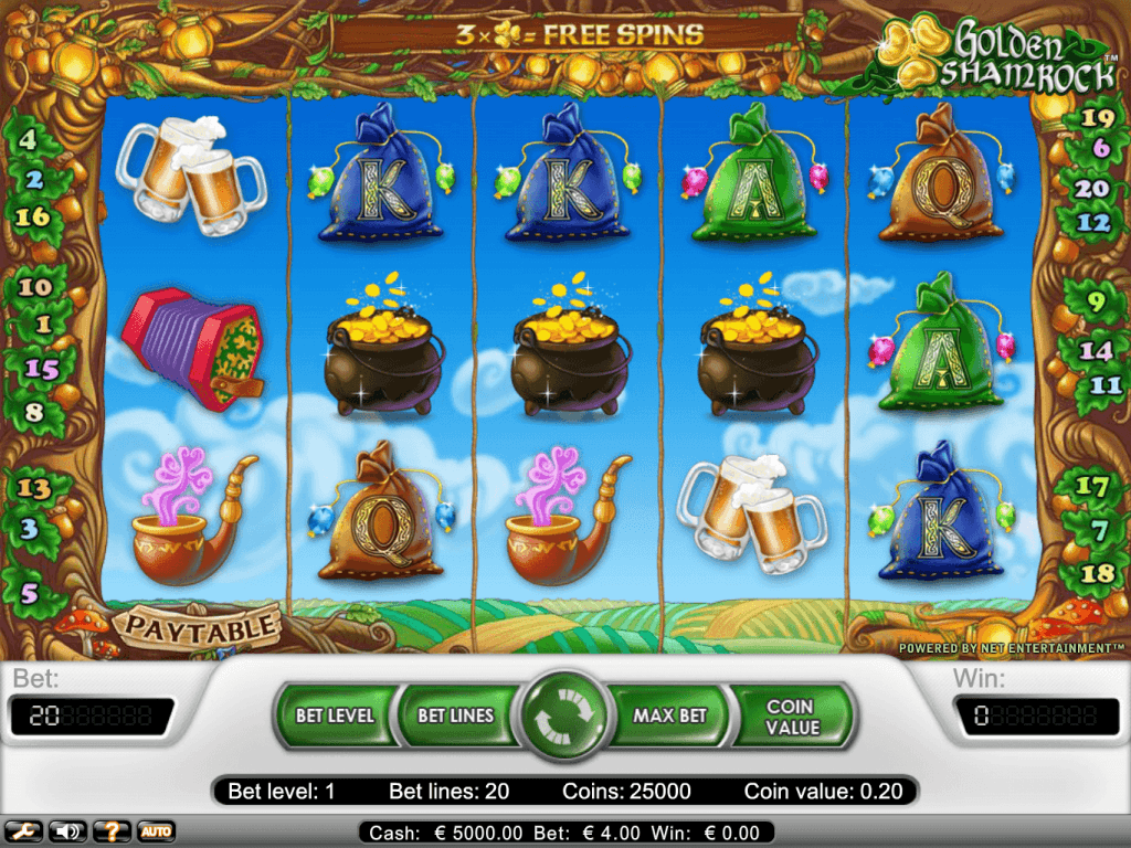 Golden Shamrock Slot