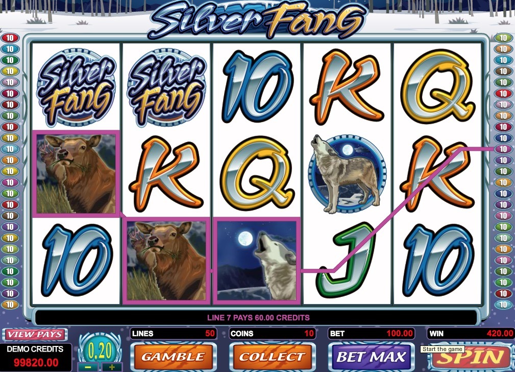 Silver Fang Slot Machine Online