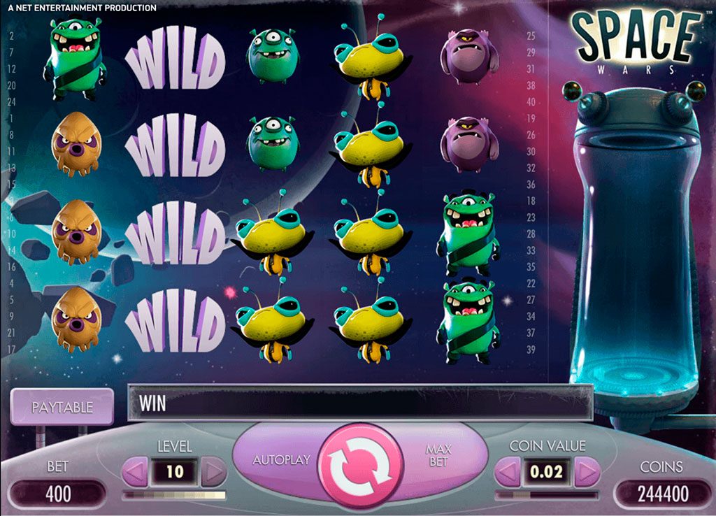 Space Wars Slot Machine Reviews