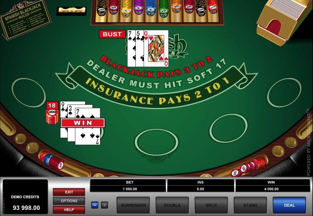 Spanish Blackjack Online