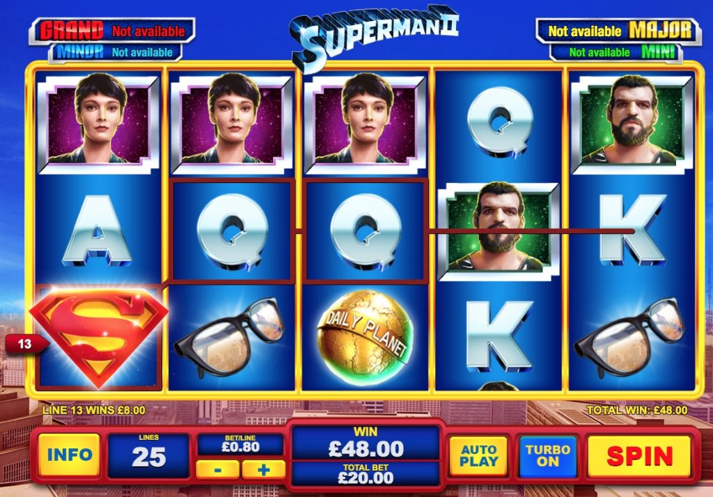 Superman 2 Slot Machine Review