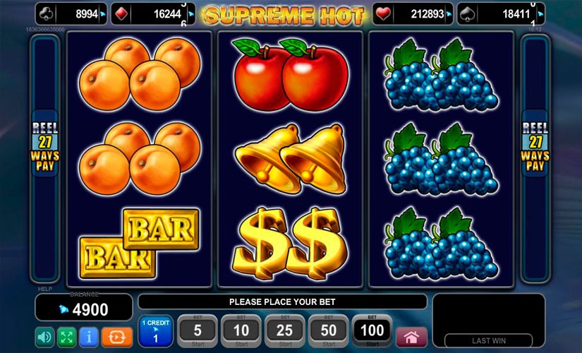 Supreme Hot Slot Machine Review