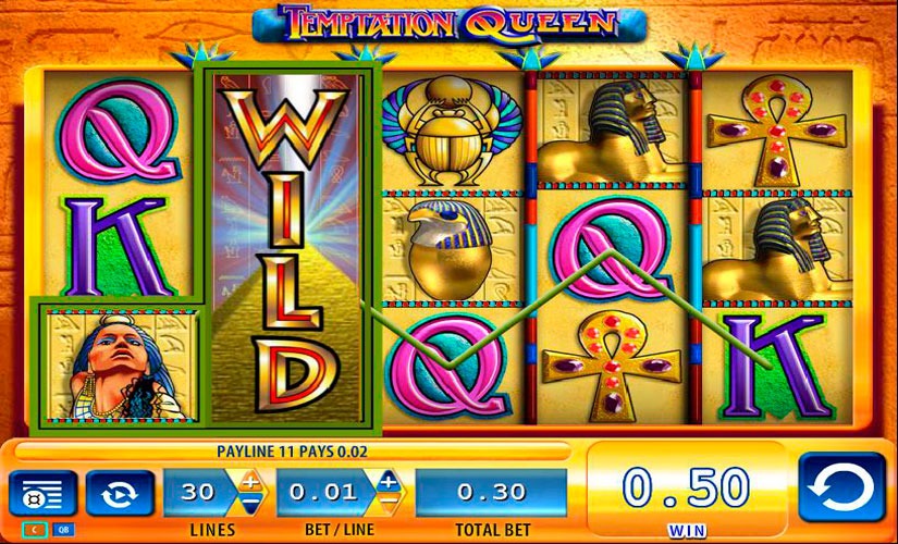 Temptation Queen Slot Machine Review