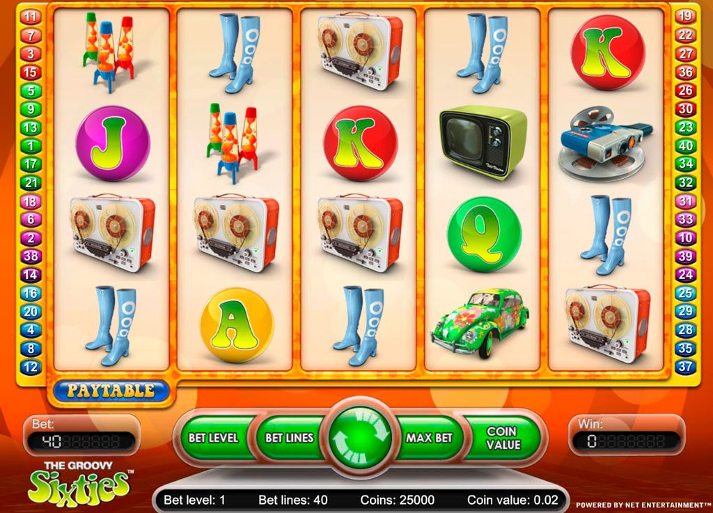 The Groovy Sixties Slot Machine Reviews