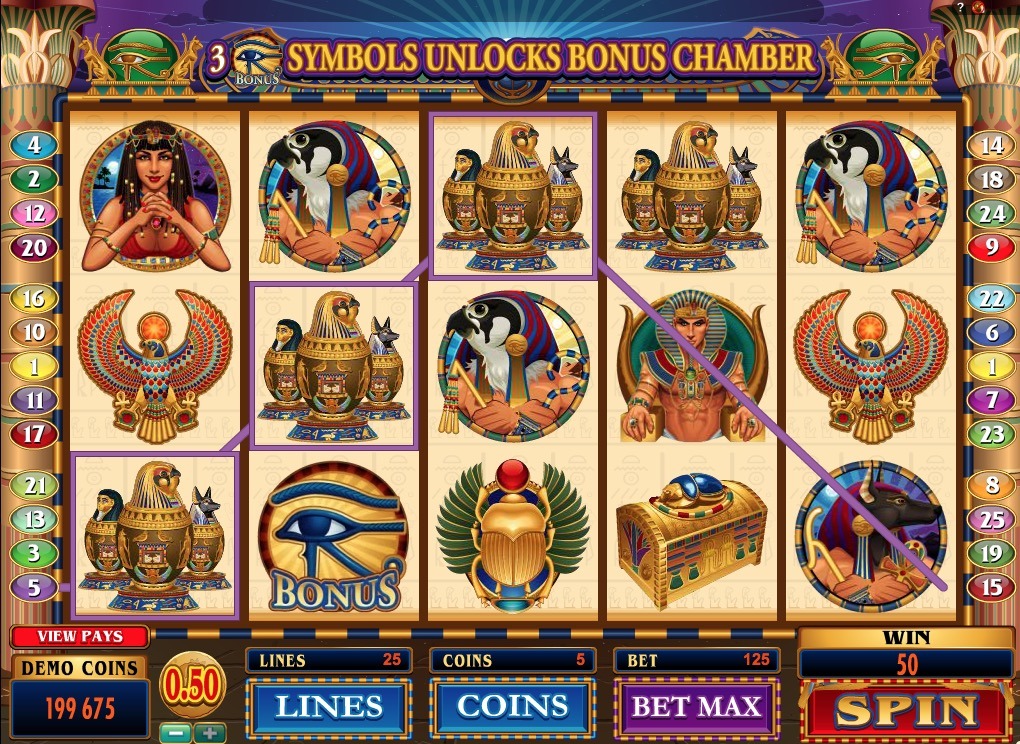 Throne Of Egypt Slot Machine Online