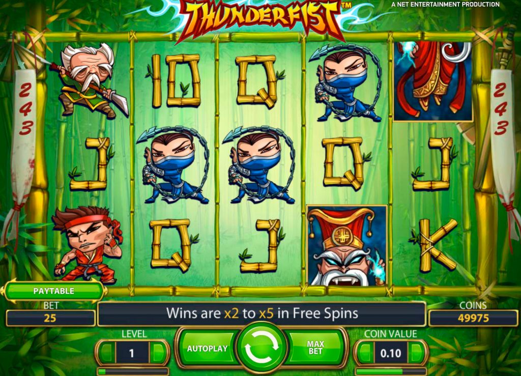 Thunderfist Slot Machine Reviews