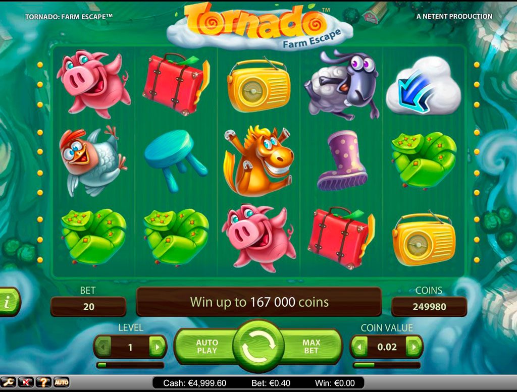  online casino real money usa paypal Tornado: Farm Escape Free Online Slots 