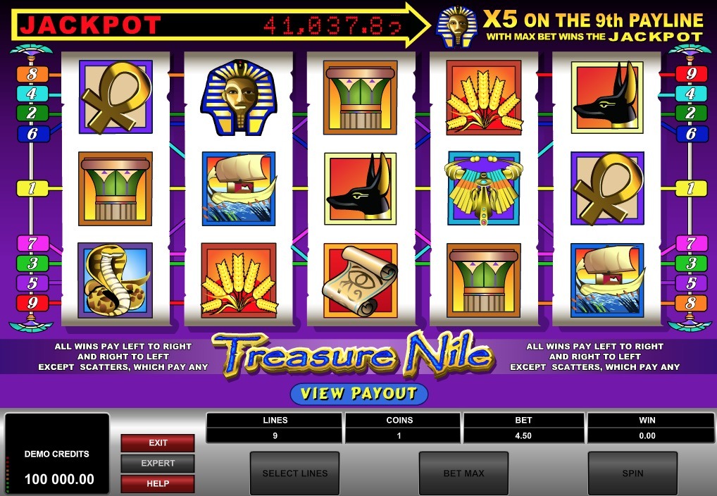 Treasure Nile Slot Game Online