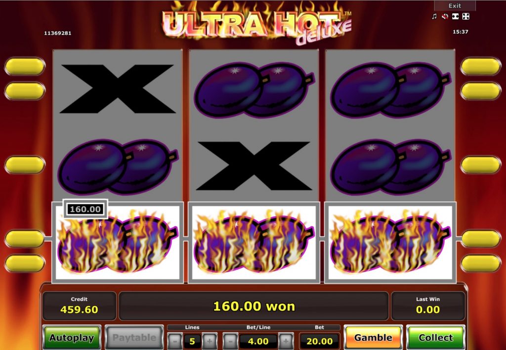 Ultra Hot Deluxe Slot Machine Review