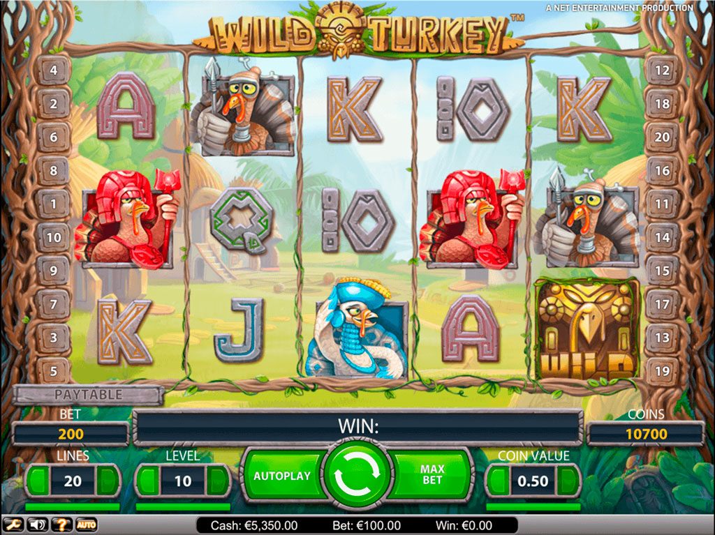 Wild Turkey Slot Machine
