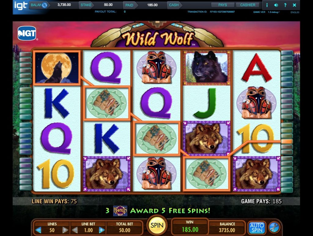 Wild Wolf Slot Machine Review