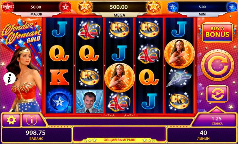 Wonder Woman Gold Slot Machine Online
