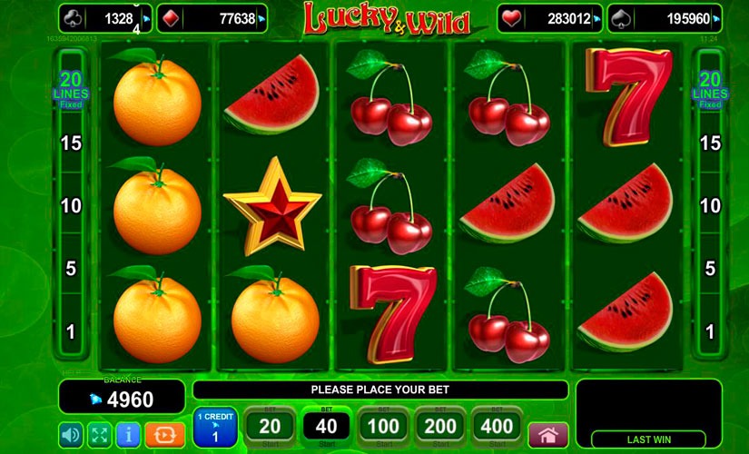 Lucky & Wild Slot Machine Review